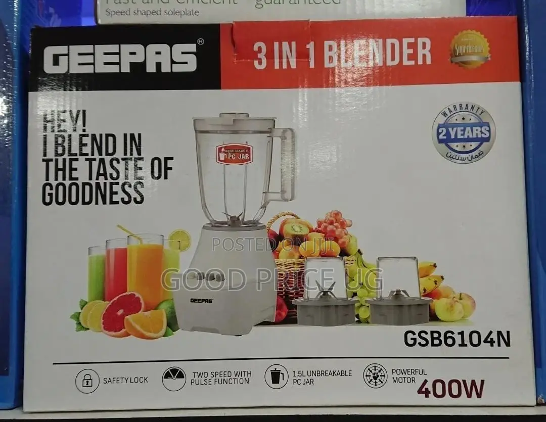 3 in 1 Geepas Blender