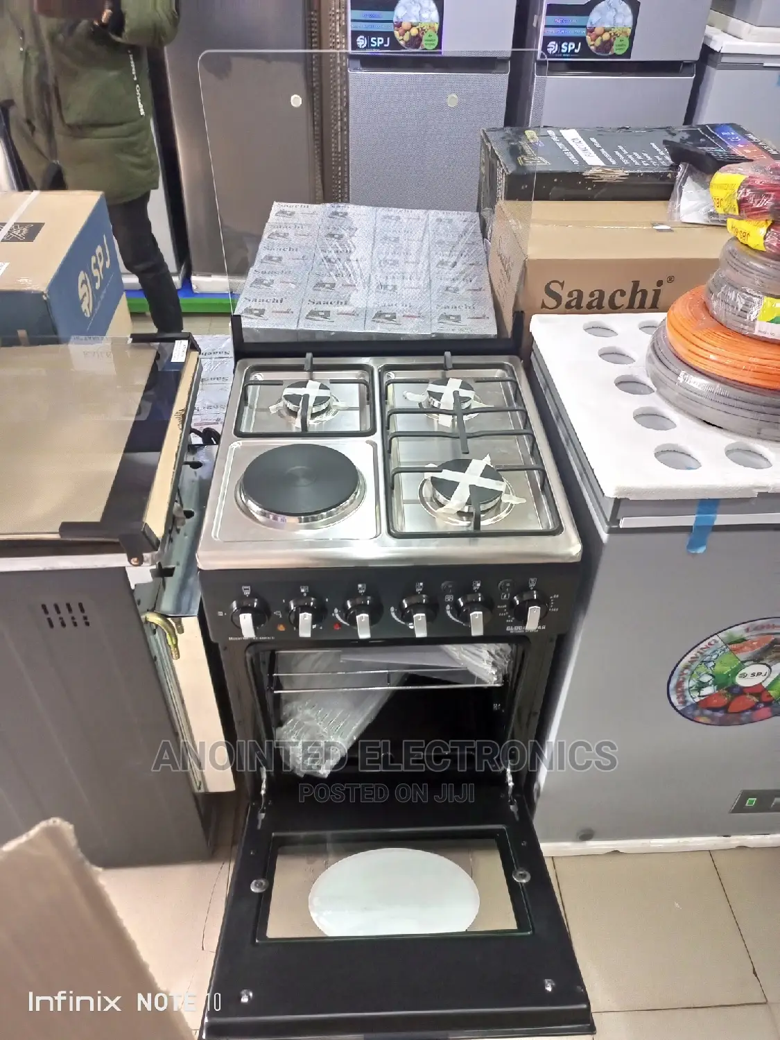 Three+1 Gas Cooker