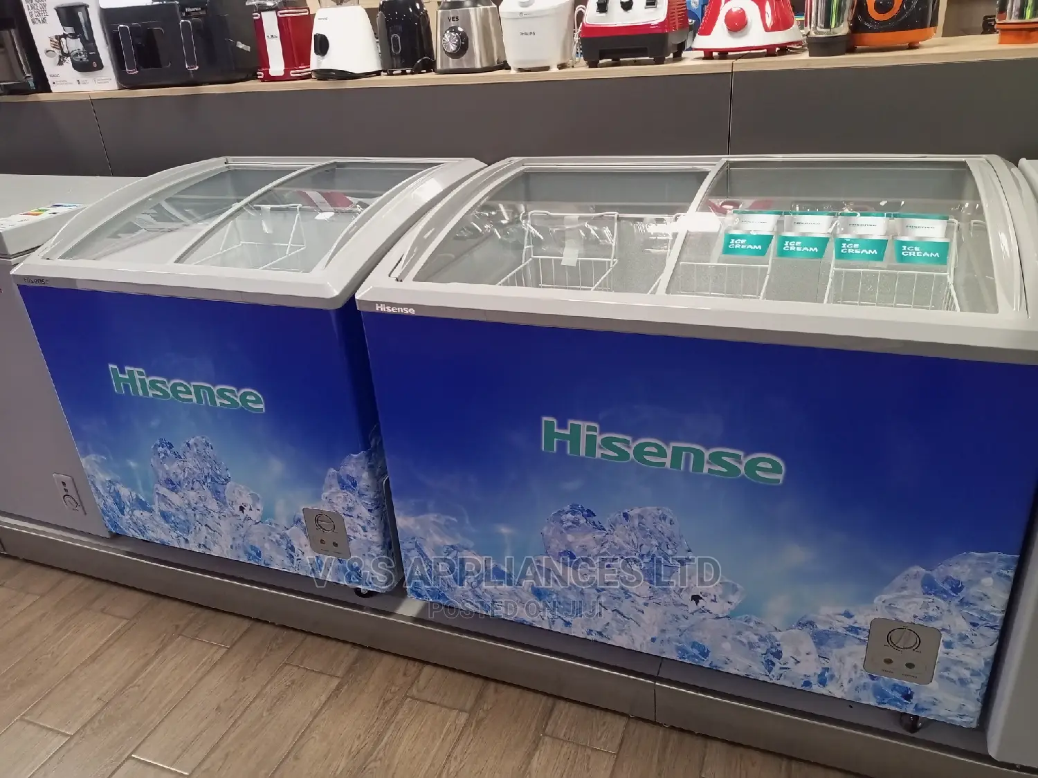 390l Hisense Display Freezer