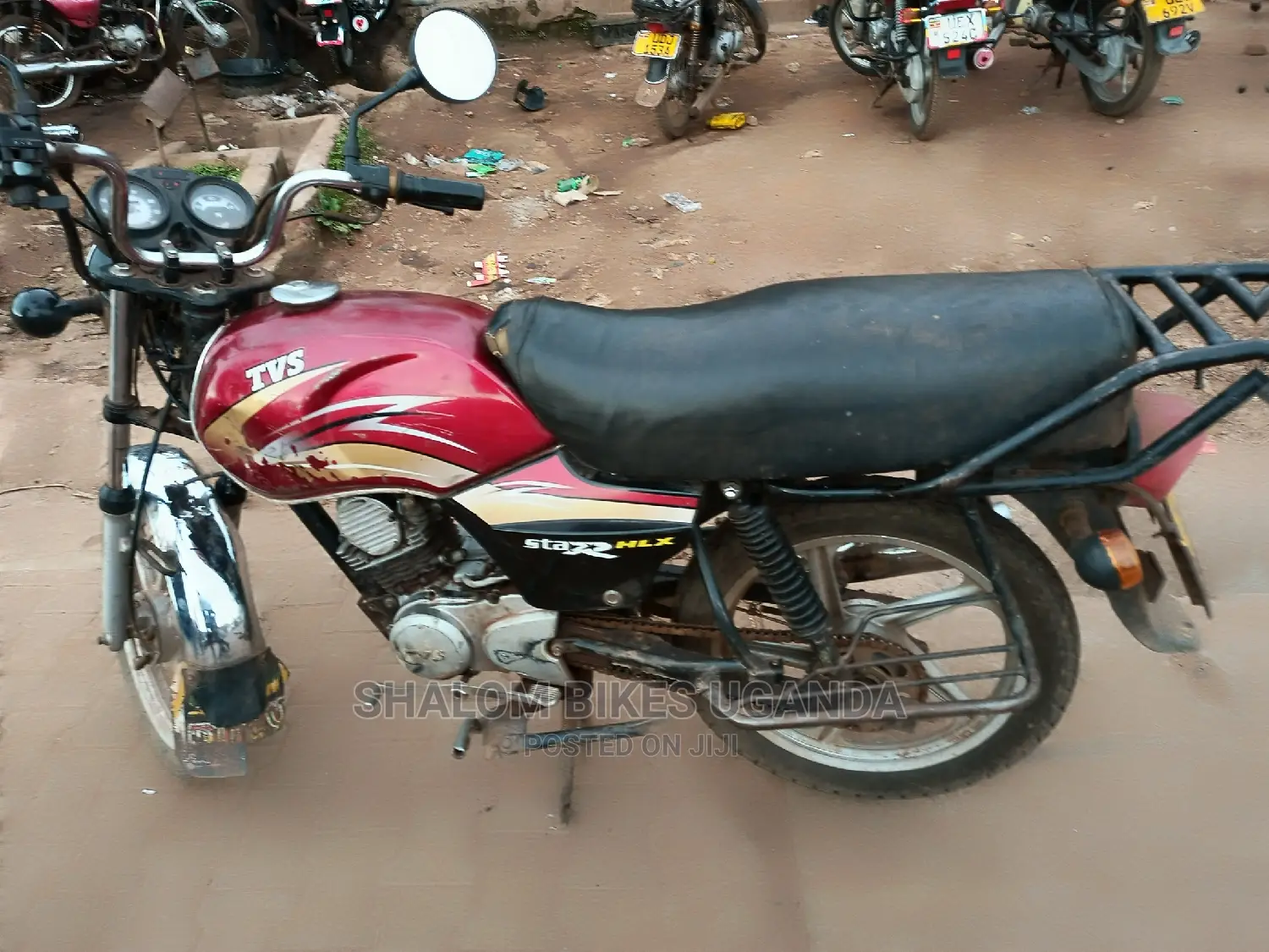 Jinan Qingqi UZ110T 2014 Red