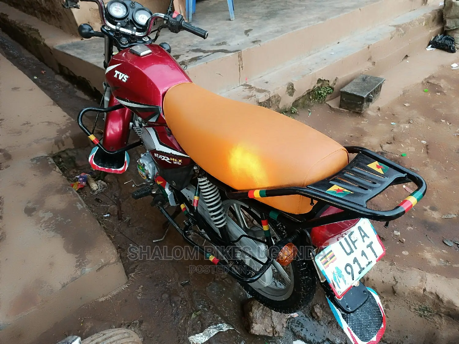Jinan Qingqi QM125-3J 2022 Red