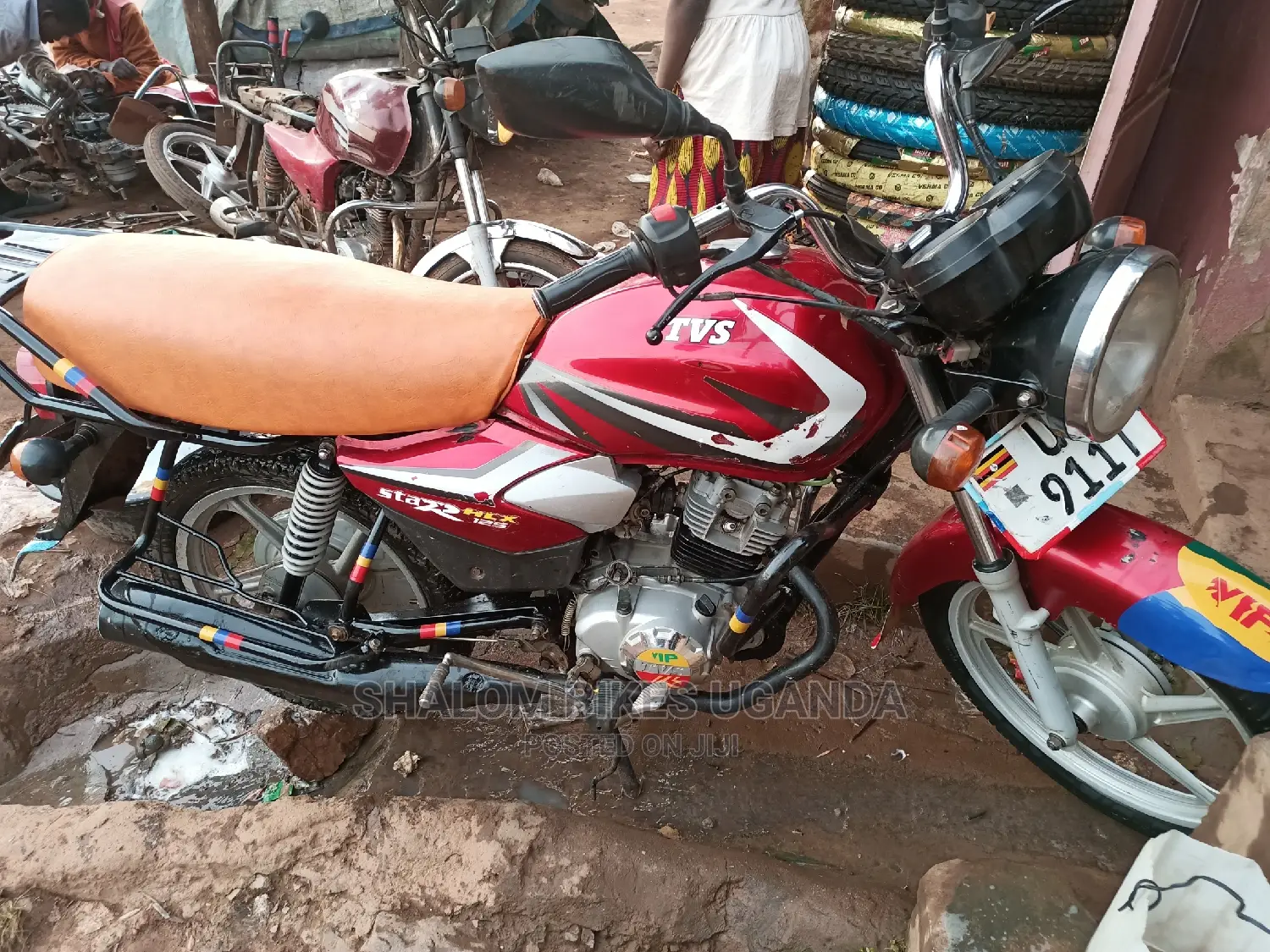 Jinan Qingqi QM125-3J 2022 Red