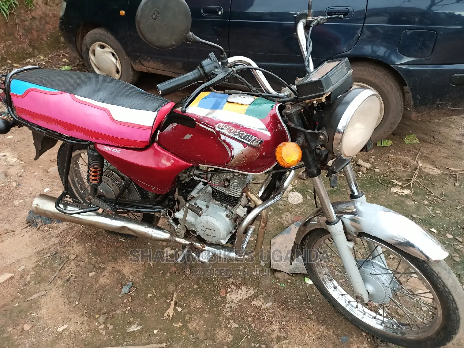 Jinan Qingqi UZ100 QS100T-A 2015 Red