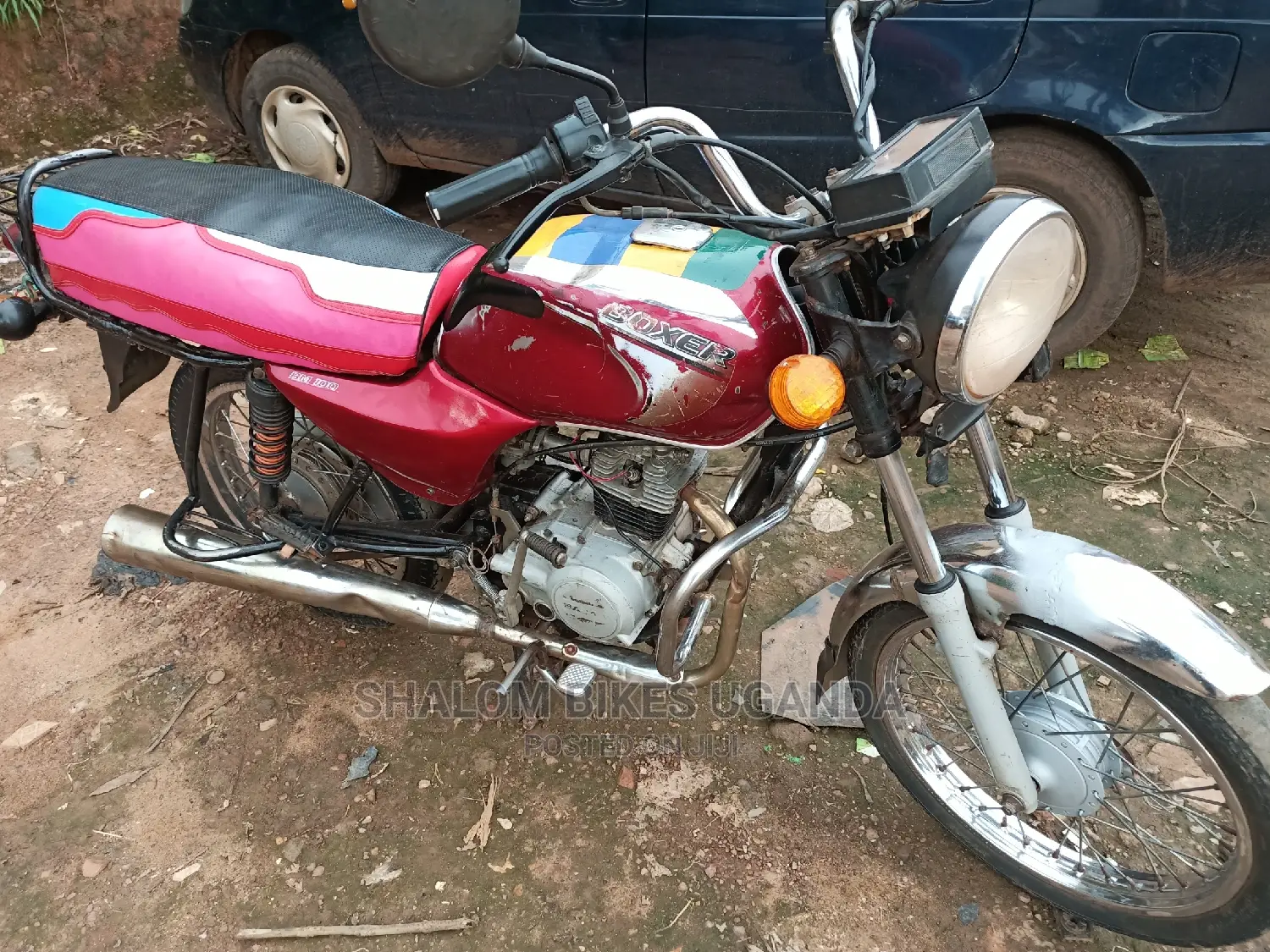 Jinan Qingqi UZ100 QS100T-A 2015 Red
