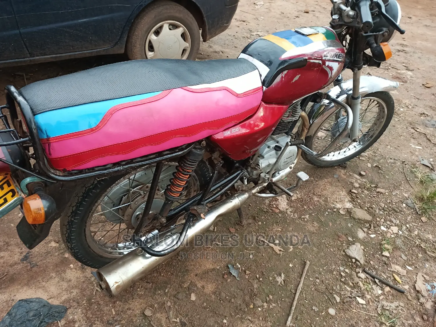 Jinan Qingqi UZ100 QS100T-A 2015 Red