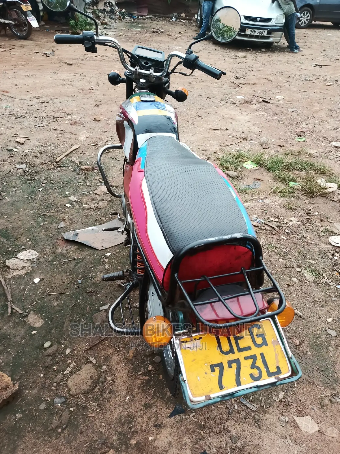 Jinan Qingqi UZ100 QS100T-A 2015 Red