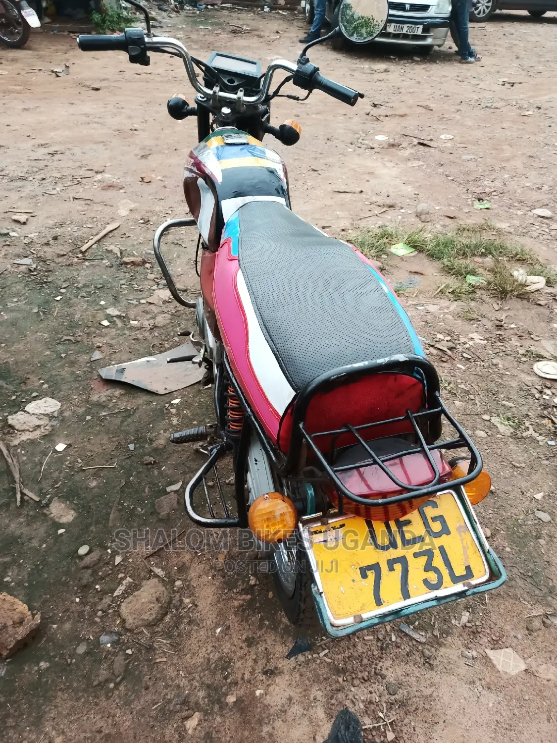 Jinan Qingqi UZ100 QS100T-A 2015 Red