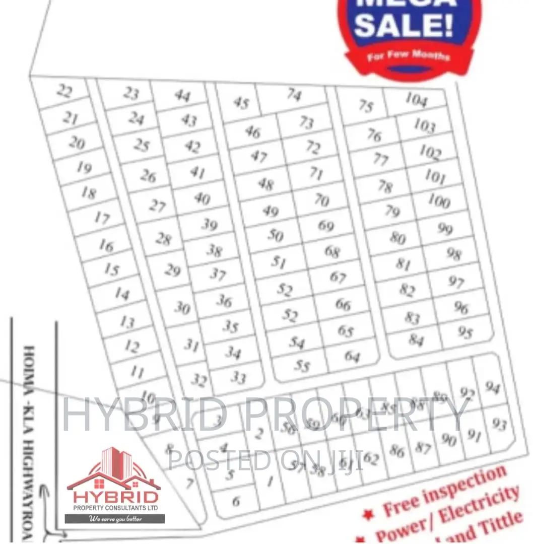 Prime Plots for Sale at Our Kikandwa Highway Estate~Hoima Rd