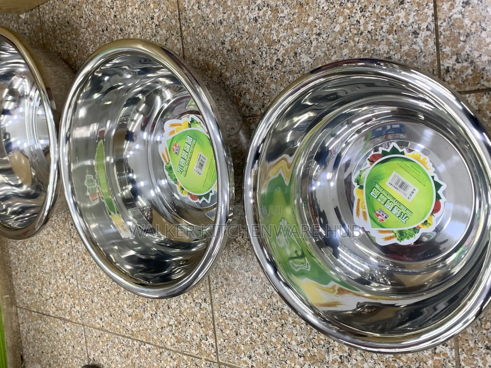Heavy Stainless Steel Round Bowl for Utensils