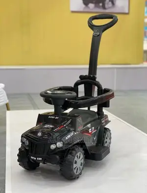 Kids Push Cars