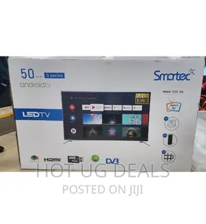 Smartec 50inch Frameless Android Smart Free To Air Tv –Black