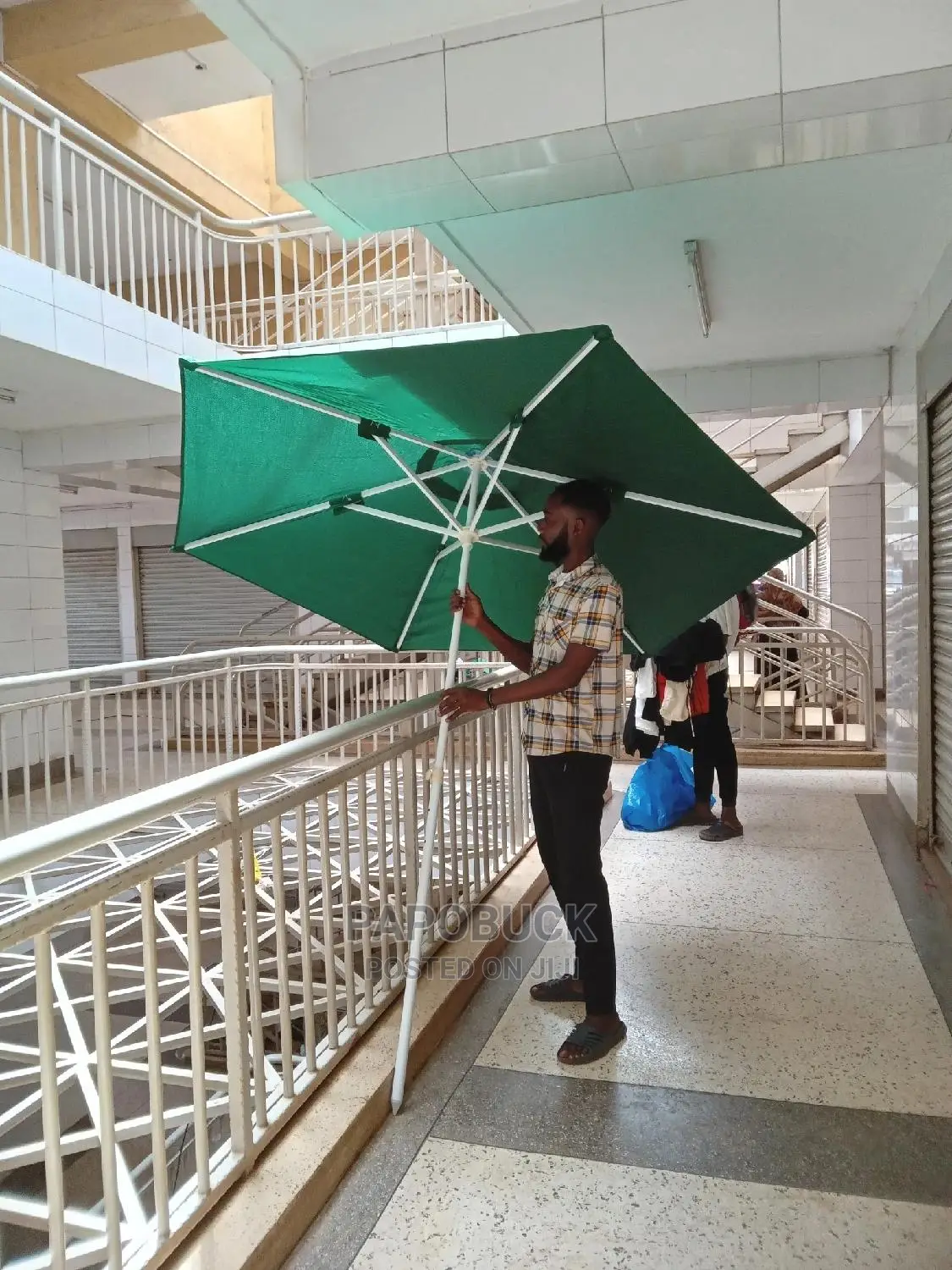 2.2m Wide Garden Umbrella