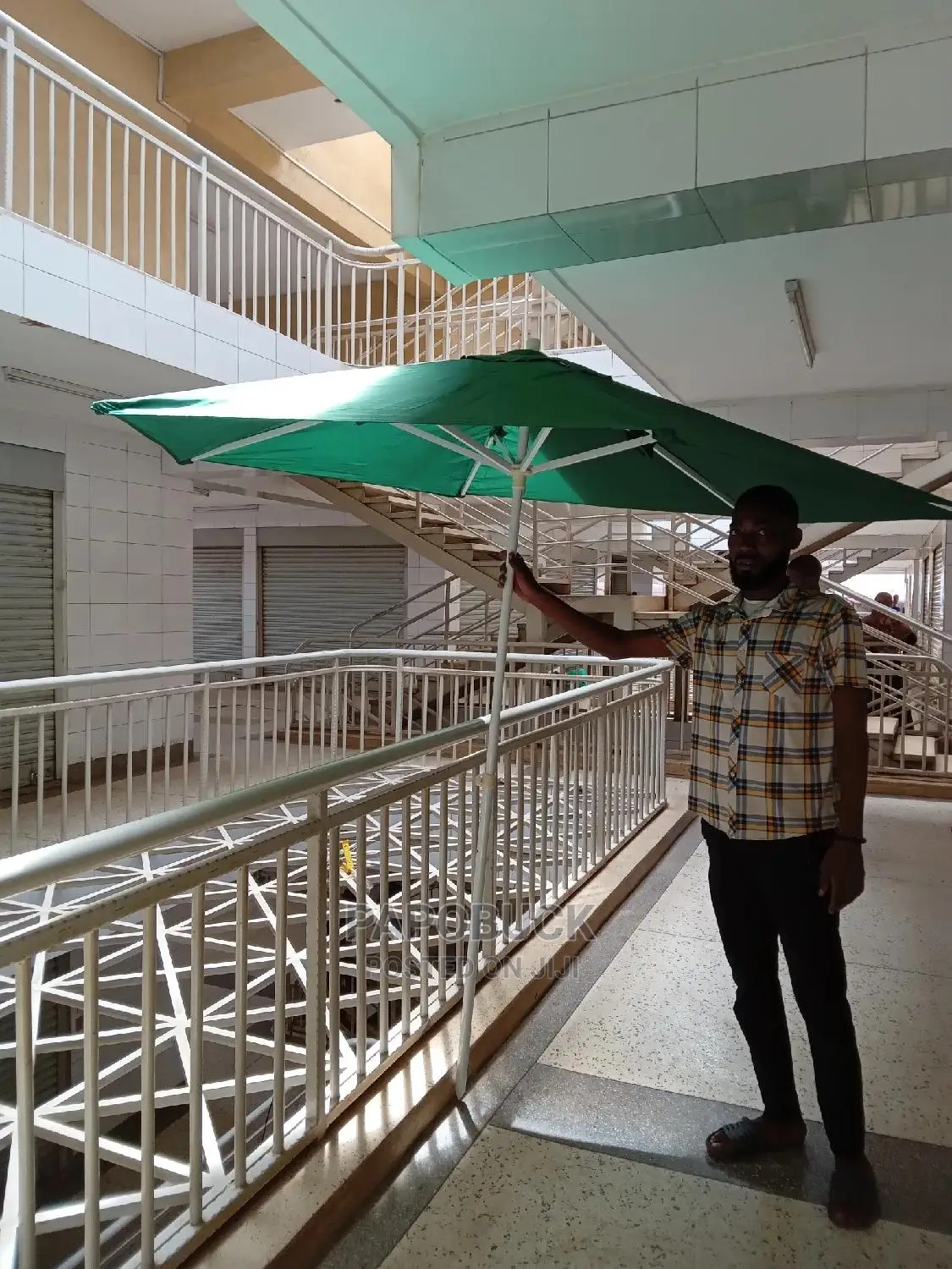2.2m Wide Garden Umbrella