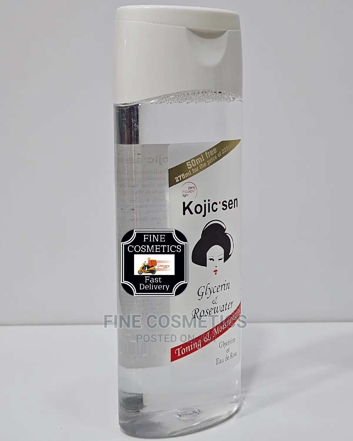 Kojie San Rosewater and Glycerine for Moisturiz'g and Toning