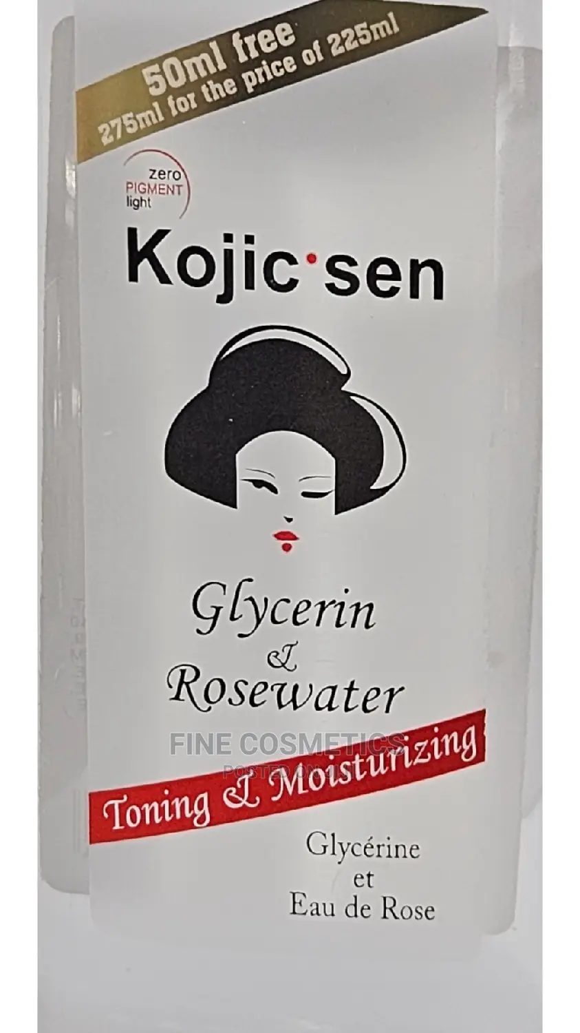 Kojie San Rosewater and Glycerine for Moisturiz'g and Toning