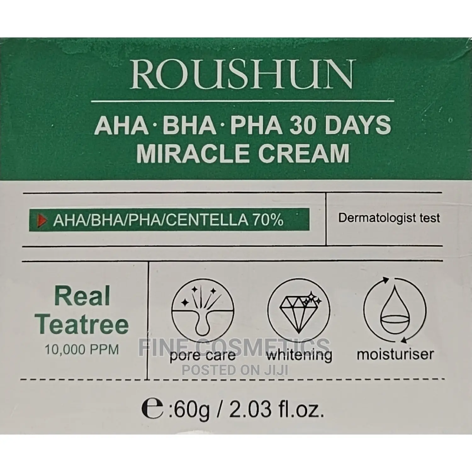 AHA-BHA-PHA 30days Miracle Whitening Cream by Roushun.