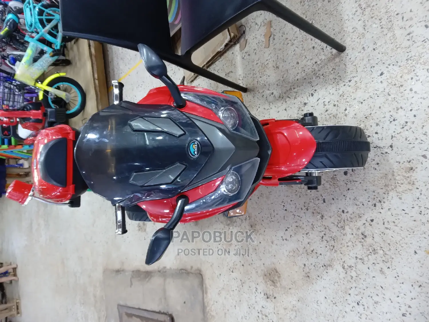 Kids Rechargeable Police Bike