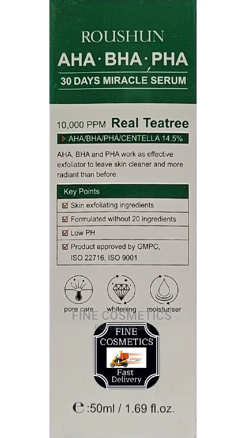 AHA-BHA-PHA 30days Whitening Miracle Serum for Black Spots