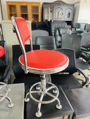 Laboratory Stool (Red)