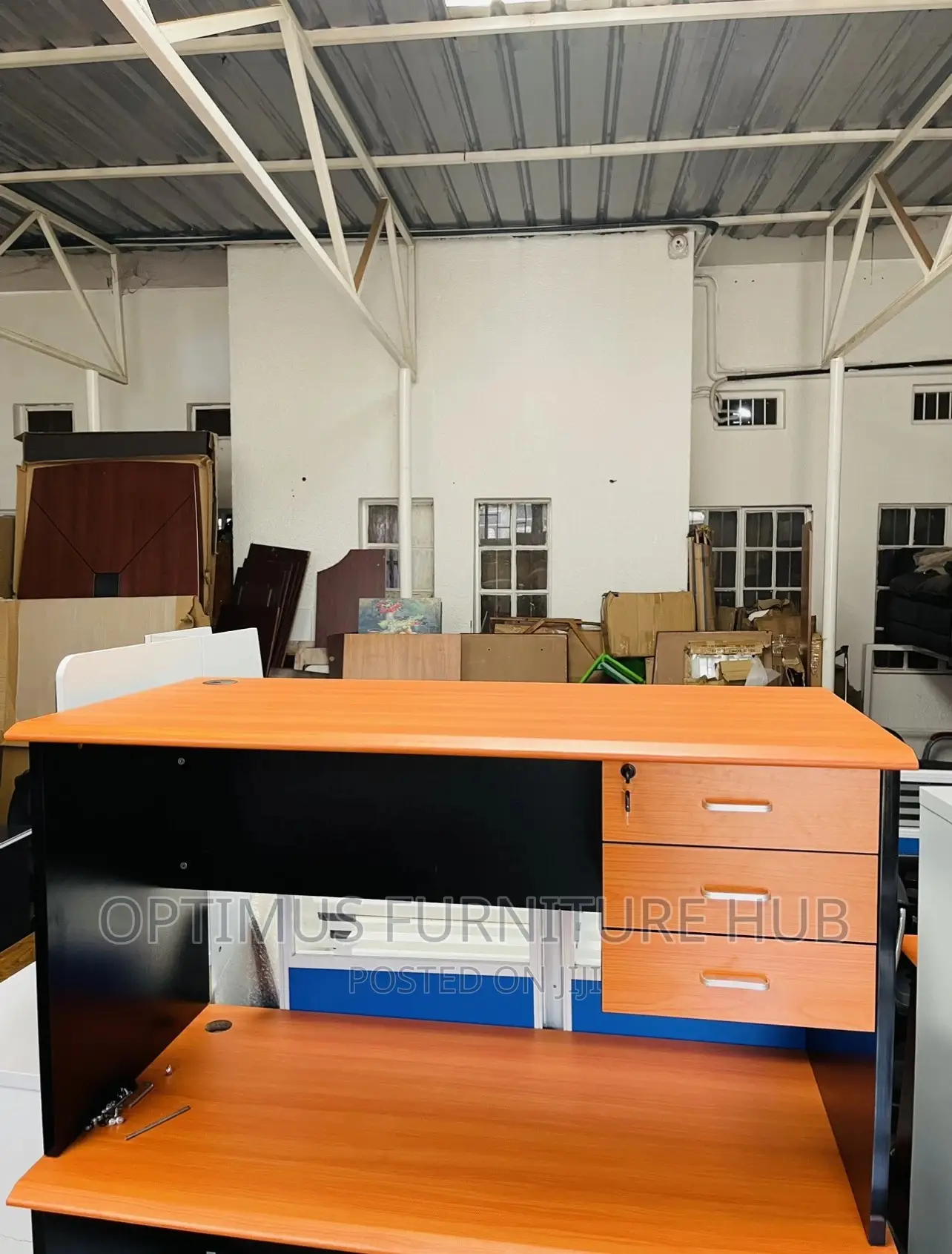 Office Desk (Black Sided)