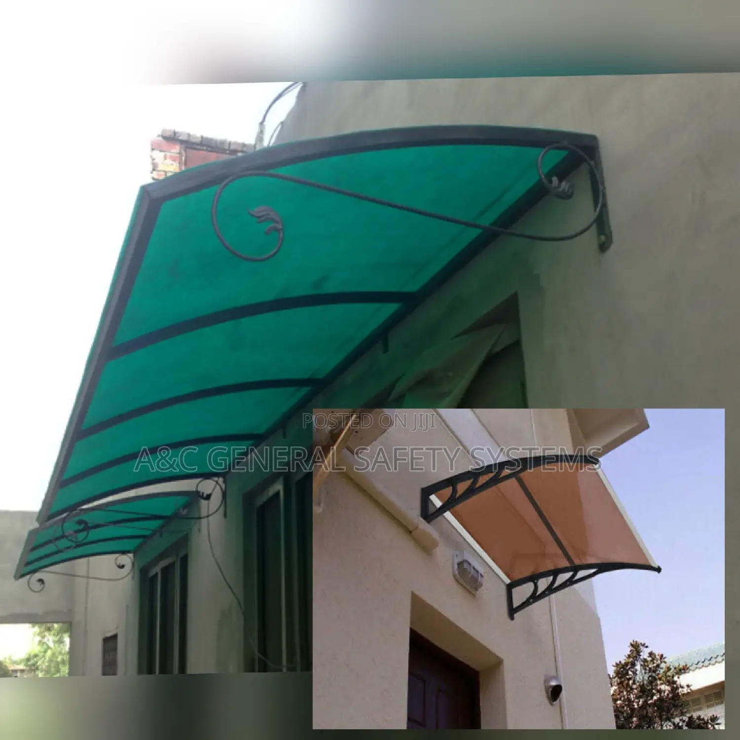 Window/Door Shade Sail Canopy Sun and Waterproof 100%