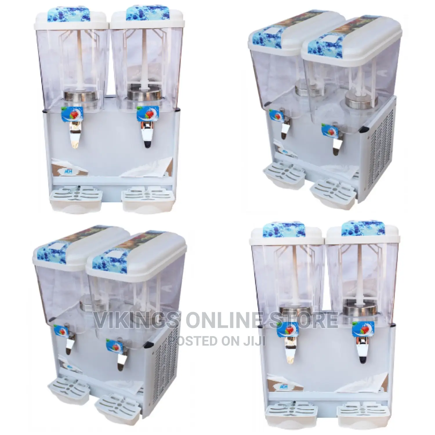 18 – Litres Double Juice Dispenser – White