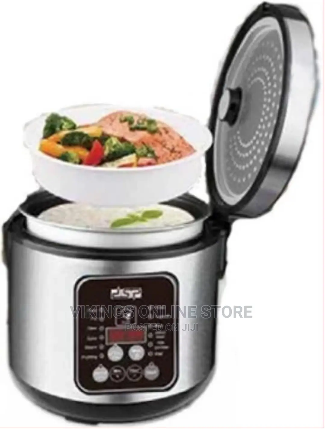 DSP 8 Litre Multi-Functional Rice Cooker Steamer Pan,