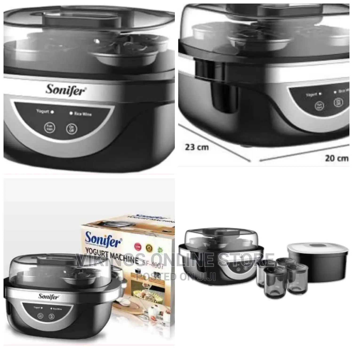 Sonifer 1L Portable Yorgurt Maker