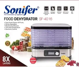 Sonifer 8 Tray Dry Fruit, Vegetable Meat Food Dehydrator
