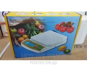 Digital Kitchen Weighing Scale Max Capacity of 10kg- White