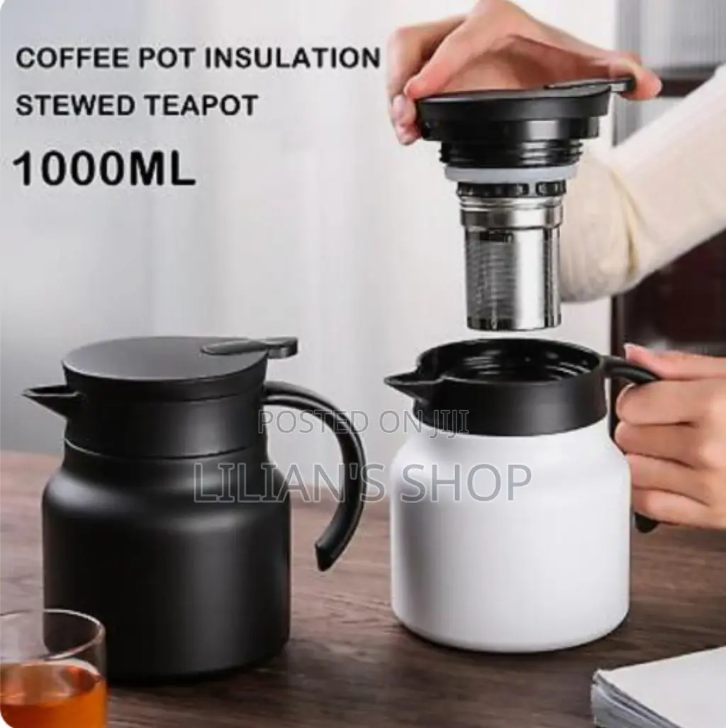 Stainless Steel Office Steawed Tea Pot Flask