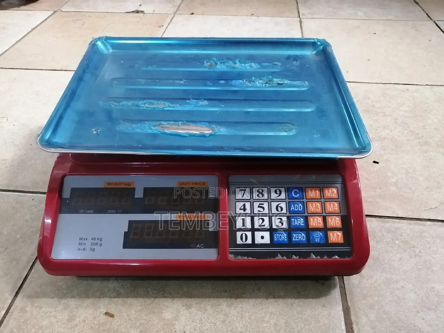 40kg Price Computing Steel Body. Weighing Scale