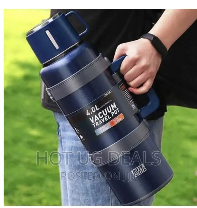 Hot Cold Stainless Steel Vacuum Insulated 4l, 72 Hrs Flask