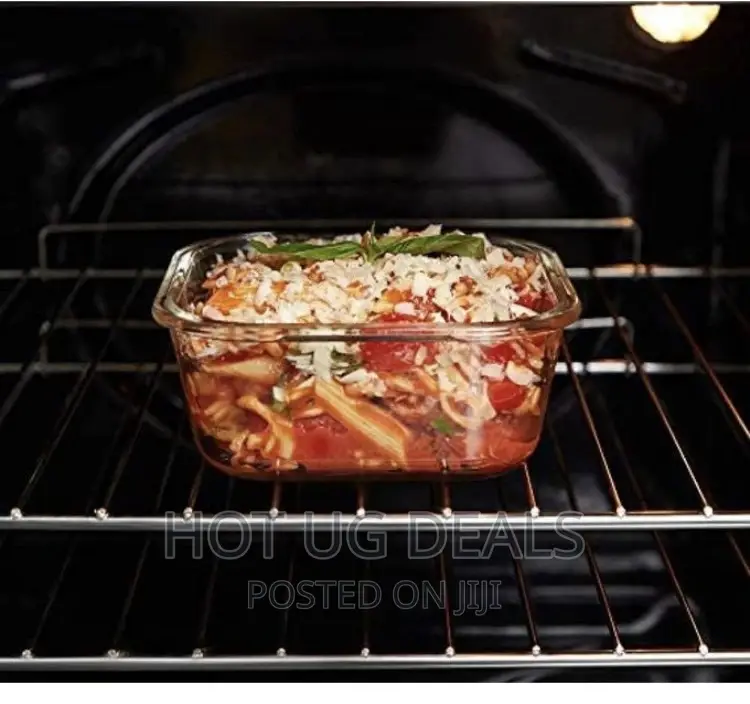 3 PCS Food Safe Microwave Oven Safe Glass Bowls -White