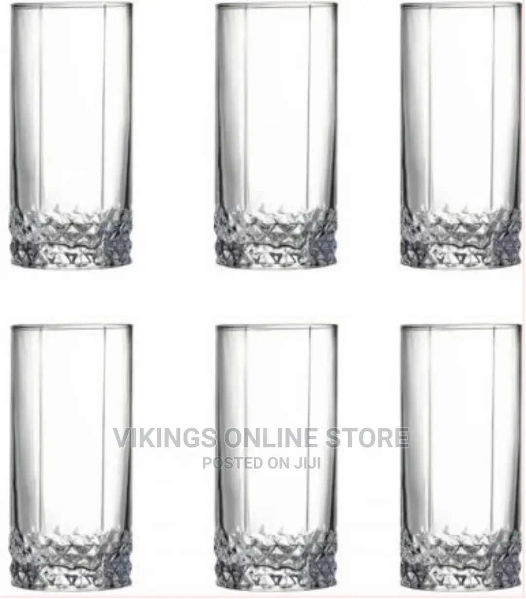 Tango 6 Piece of Water/Juice Glasses/Tumblers-