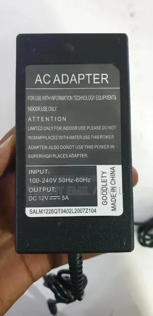 Universal Adapter AC 12v 5A