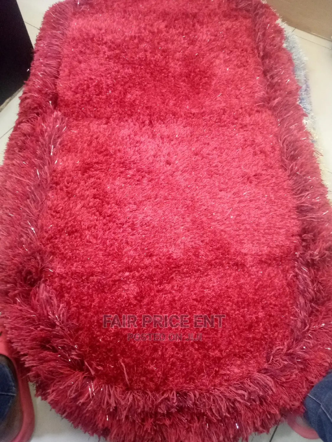 Vip Executive Bedside Carpet.Large ( Red)