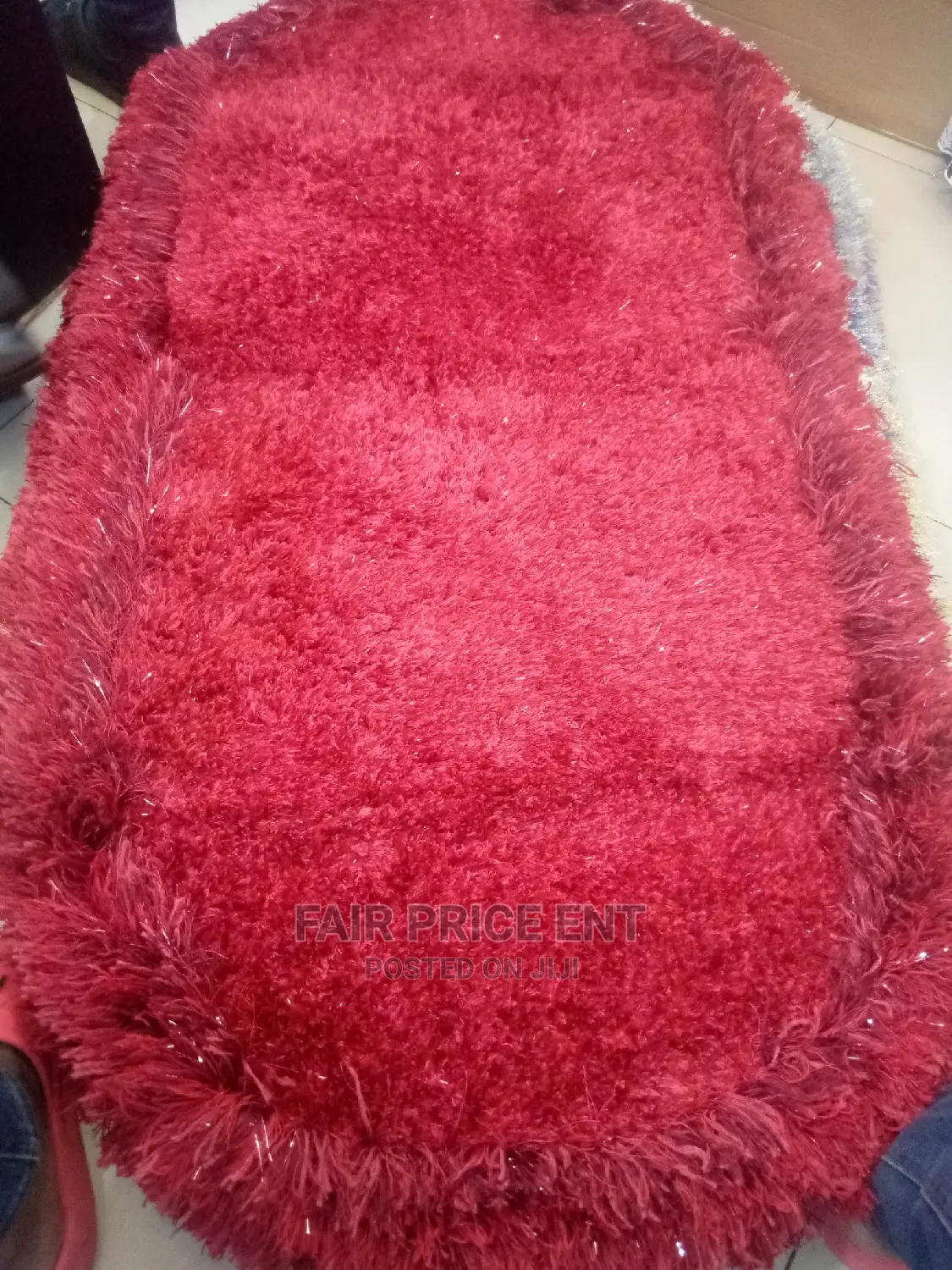 Vip Executive Bedside Carpet.Large ( Red)