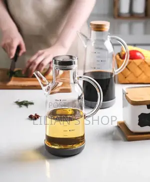 Oil Vinegar Despenser Acrylic Cooking Oil Bottle