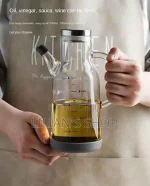 Oil Vinegar Despenser Acrylic Cooking Oil Bottle