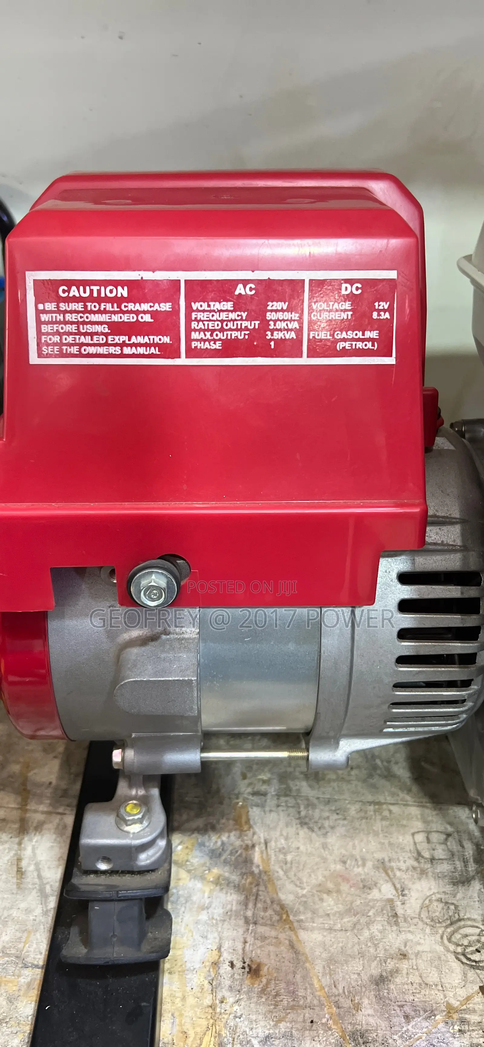 Honda Petrol Generator 3.5kva Japan Made