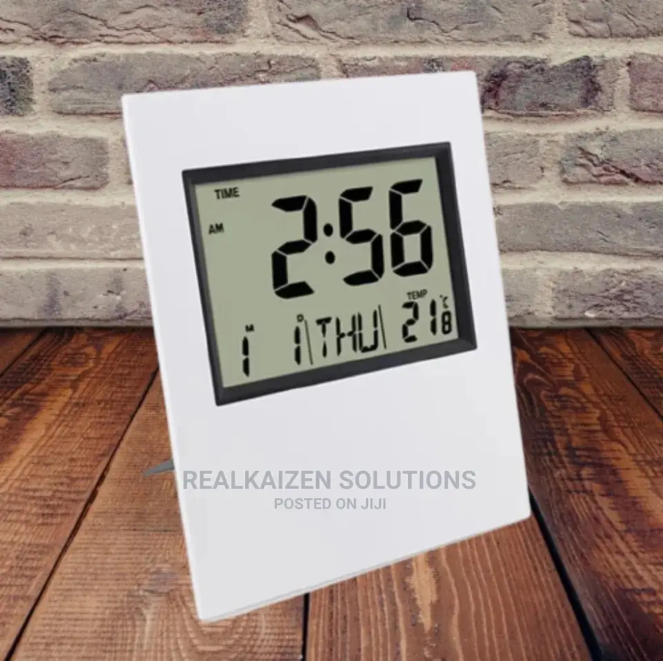 LCD Digital Electronic Alarm | Date | Calendar | Temp Clock