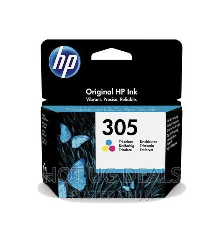 HP 305 Tri-Color Original Ink Cartridge - Tri Colour