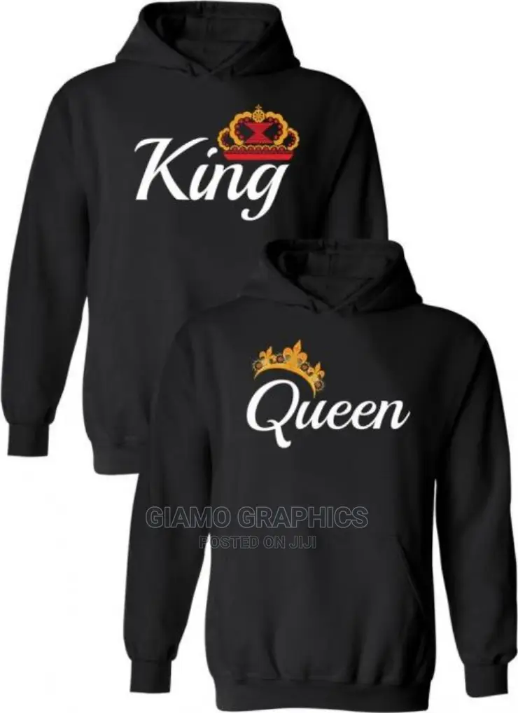 King Queen Huddies Customized