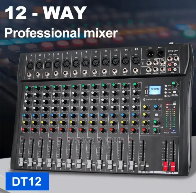 Professional Mixer 12channels