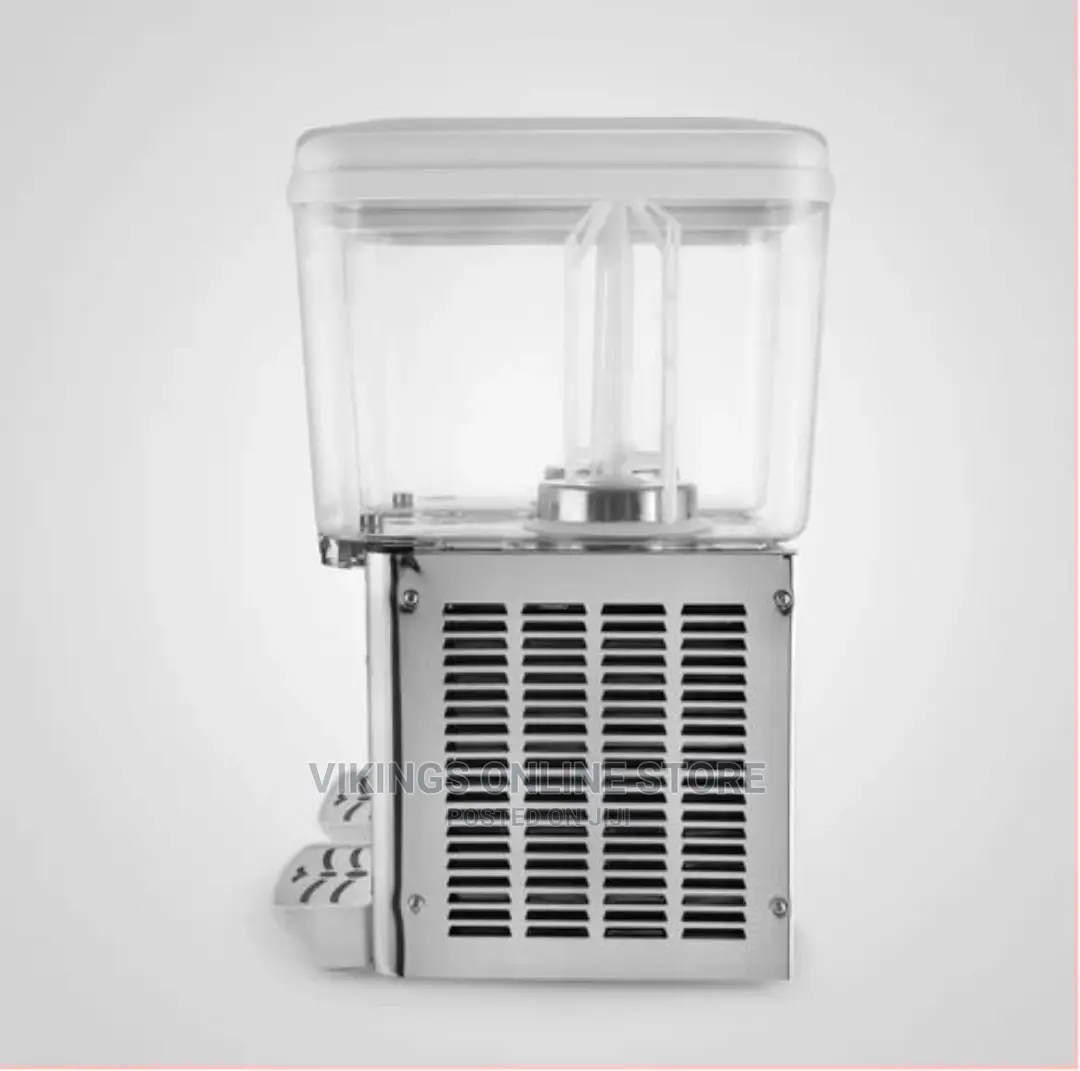 Commercial Cold Beverage Dispenser 2 Tap Juice Dispenser