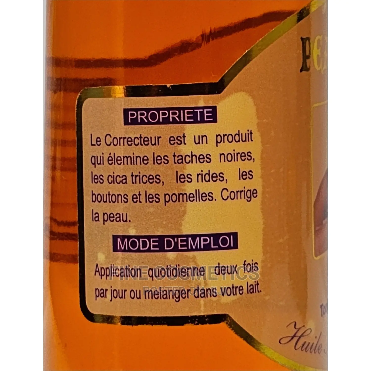 PEAU De REVE Prestige Concealer Anti Stain Toning Body Serum