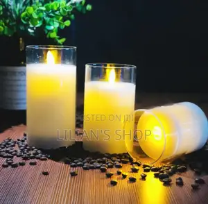 12pcs Plastic LED Smokeless Candles Warm White