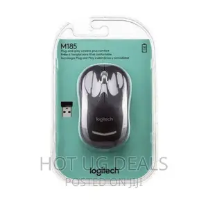 Photo - Logitech M185 Wireless Mouse, 2.4ghz With USB Mini Receiver