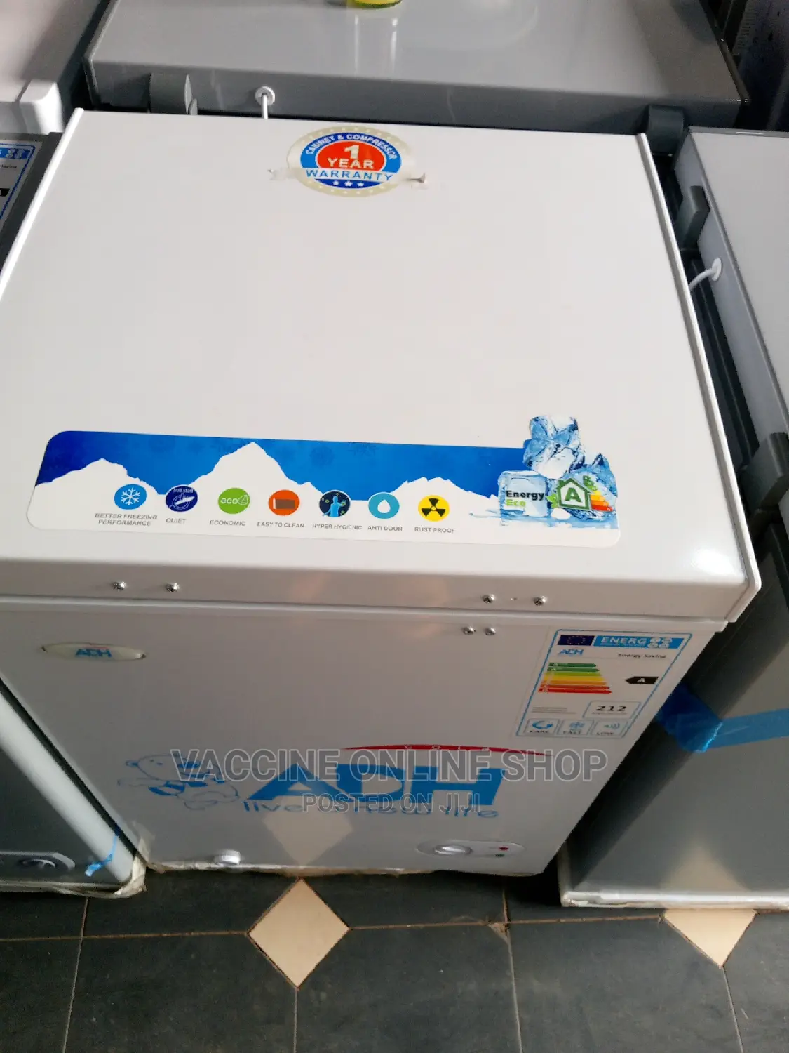 ADH Deep Freezer 130l